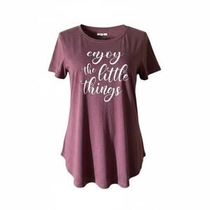 Maurices “Enjoy the Little Things” Graphic Tee Size M